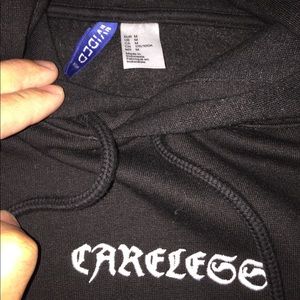 careless hoodie h&m